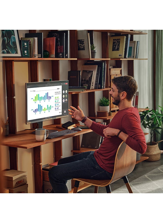 OmniStudio X All-in-One PC With 27 Inch Full HD(1920x1080) Display Touch screen, Intel Core Ultra 7-155H Processor/32GB RAM DDR5/1TB SSD/Intel Arc Graphics/Windows 11 Home/ English/Arabic Meteor Silver