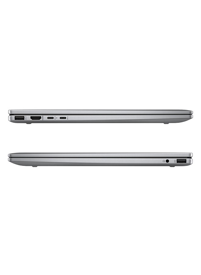 Envy x360 2-in-1 Laptop With 16 Inch 3K(2880x1800) Display Touch screen, AMD Ryzen 7 8840HS Processor/16GB RAM DDR5/512GB SSD/AMD Radeon Graphics/Windows 11 Home/ English/Arabic Meteor Silver