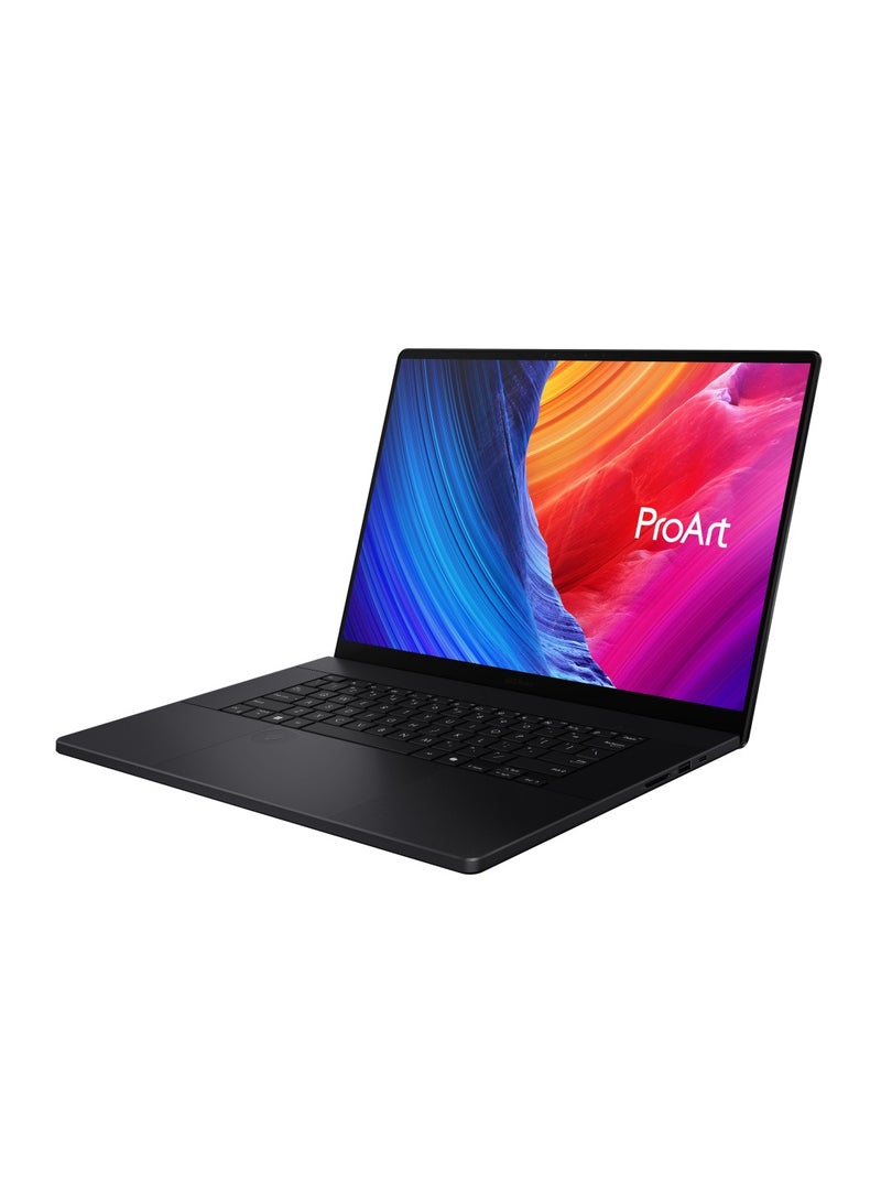 ASUS Asus ProArt P16 H7606WI-ME139W Ryzen™AI 9-HX370 , 64GBRAM , 2T SSD , RTX™ 4070 ,16.0″ OLED , WIN11- Nano Black English/Arabic Nano Black  - Image 1