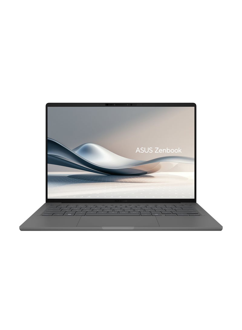 ASUS """ASUS Zenbook A14 UX3407QA-QD232W LAPTOP Snapdragon X X1 26 100 16GB RAM 1TB SSD Qualcomm Hexagon 14"""" OLED WIN 11 90NB1502-M00HM0 """ English/Arabic Iceland Gray  - Image 2