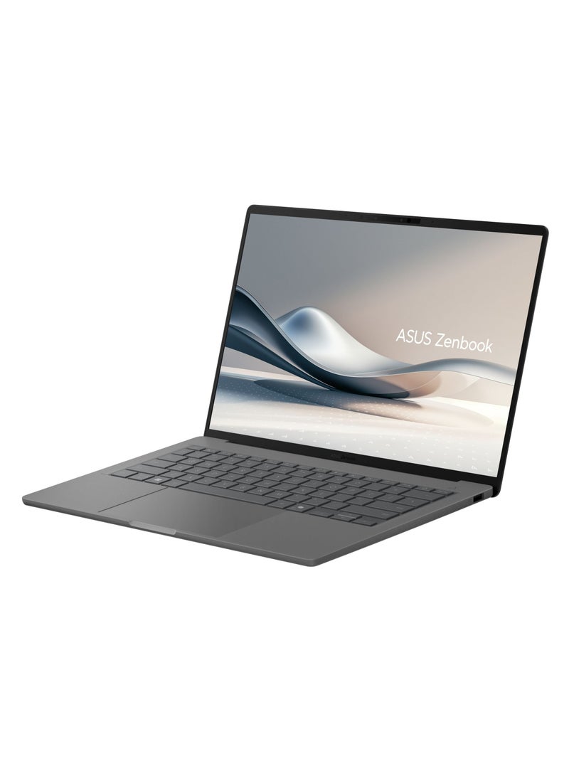 ASUS """ASUS Zenbook A14 UX3407QA-QD232W LAPTOP Snapdragon X X1 26 100 16GB RAM 1TB SSD Qualcomm Hexagon 14"""" OLED WIN 11 90NB1502-M00HM0 """ English/Arabic Iceland Gray  - Image 5
