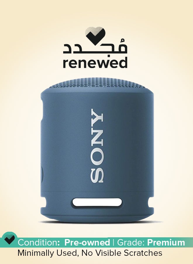 Sony Renewed - SRS-XB13 Extra Bass Compact Portable Wireless Speaker Light Blue  - Image 1