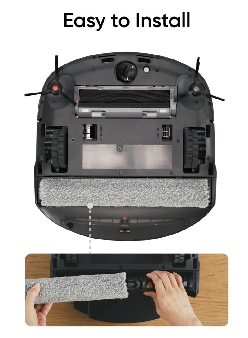 eufy Rolling Mop for Robot Vacuum Omni S1 Pro 200 W T29C00A1 Grey - Image 5