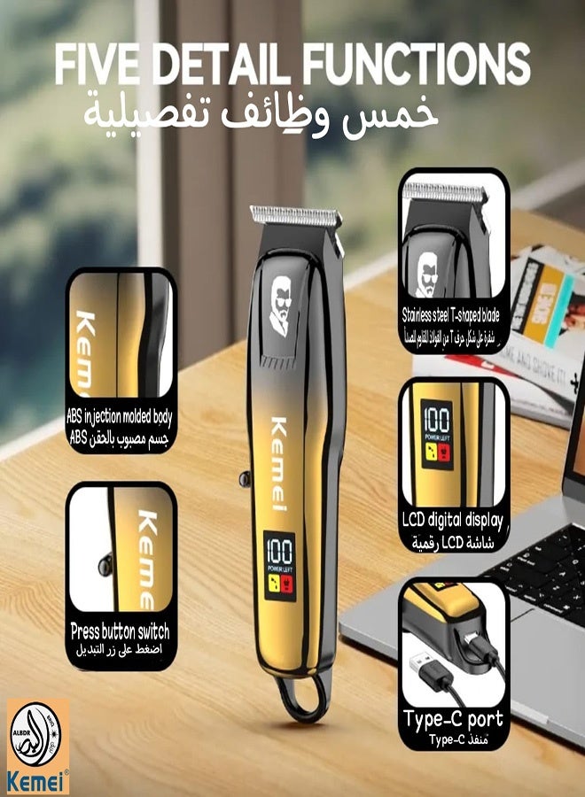 Kemei KM-J03 Professional Hair Trimmer and Shaver (Saudi Version) - Image 5