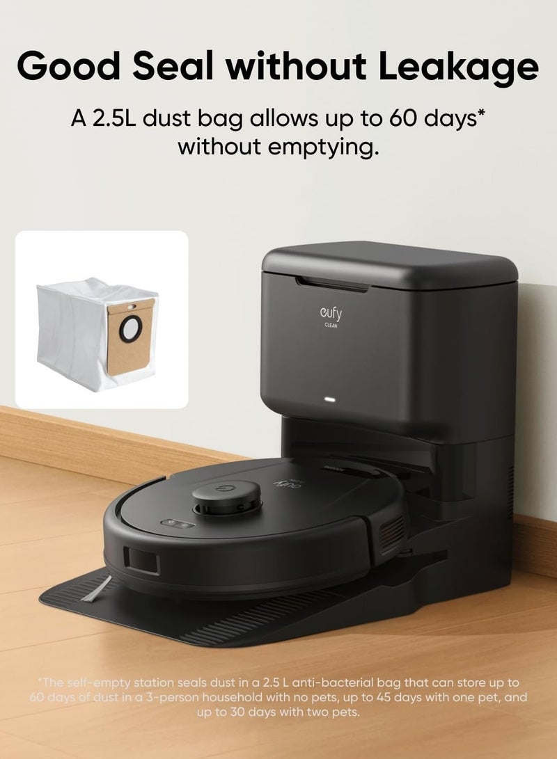 إيوفي Replacement Dust Bags for L60/L50 Series with Self-Empty Station(Pack of 6) 60 W T29C6 White  - Image 3