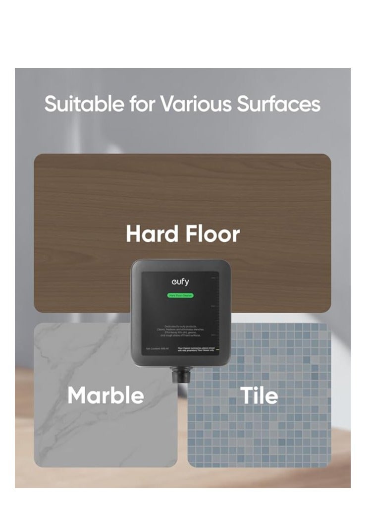 إيوفي Hard Floor Cleaner for Robot Vacuum Omni S1 Pro, Safe and Gentle for Hand, Automatically Mix without Manual Dilution, 600ml 80 W T29C1 Black  - Image 5