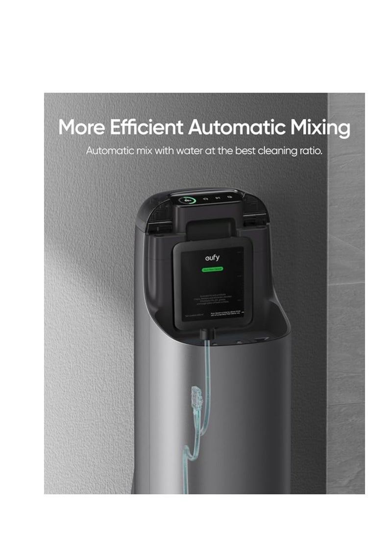 إيوفي Hard Floor Cleaner for Robot Vacuum Omni S1 Pro, Safe and Gentle for Hand, Automatically Mix without Manual Dilution, 600ml 80 W T29C1 Black  - Image 4