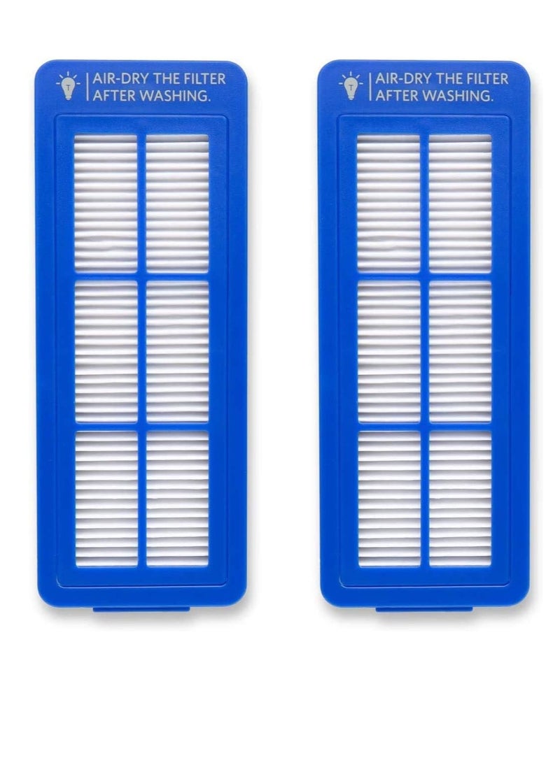 إيوفي RoboVac Replacement Filter Set, RoboVac 11S Max, RoboVac 15C Max, 30C Max, G10, G30, G30 Edge,G30 Hybrid 30 W T2915 White/Blue  - Image 1