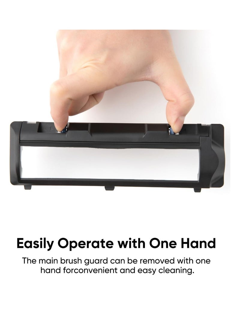 eufy RoboVac Rolling Brush and Brush Guard for X10 Pro Omni 30 W T29G1 Black - Image 3