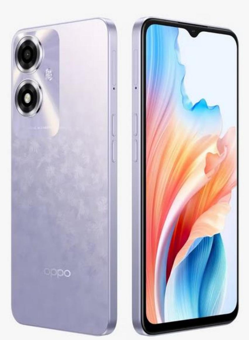 OPPO A2M 5G Dual SIM Flying Frost Purple 4+4GB 8GB RAM 128GB International Version With Crossbody Bag  - Image 2