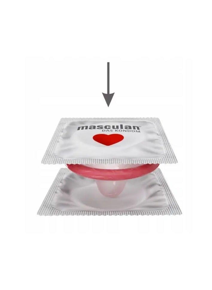 ماسكولان 10-Pieces Sensitive Type 1 Condoms  - Image 2