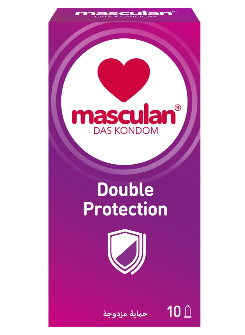 ماسكولان Double Protection 10 Piece 