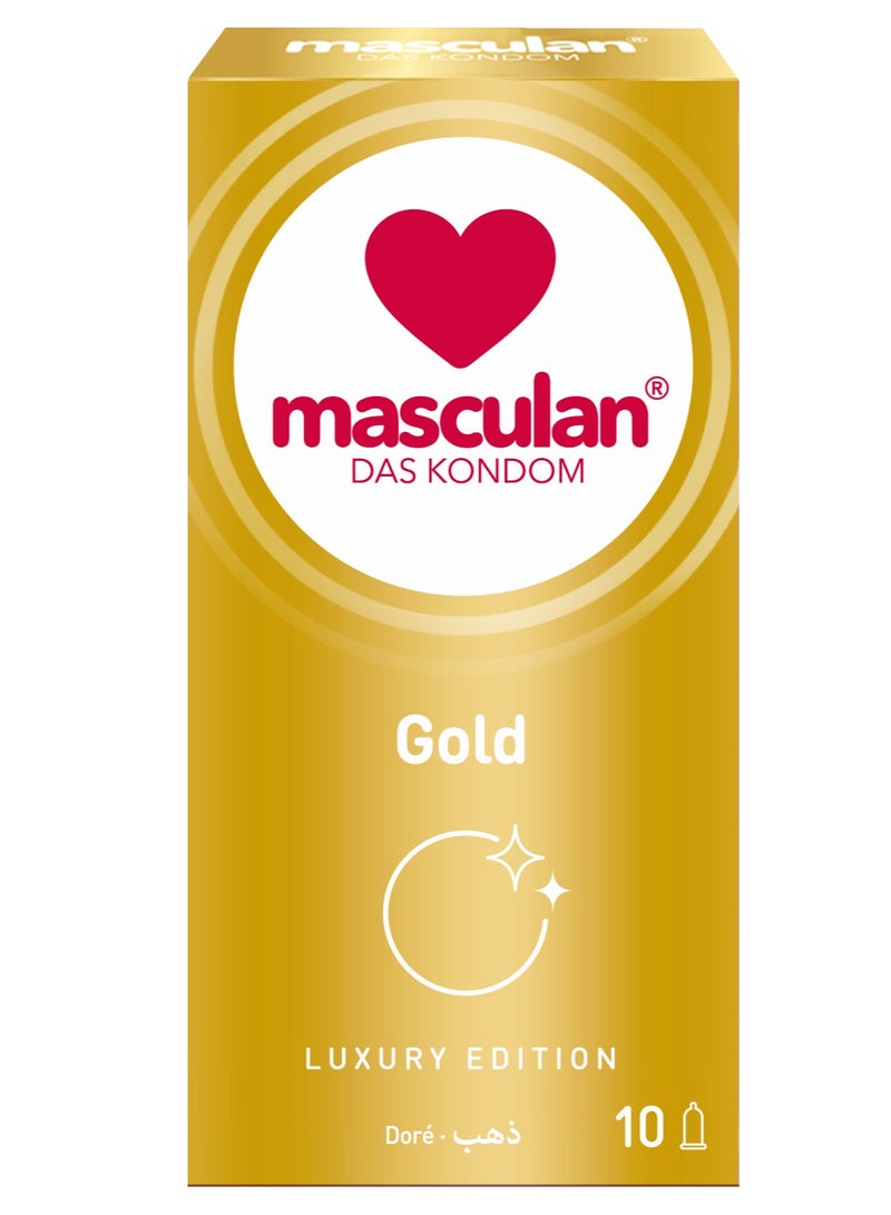 ماسكولان 10-Piece Gold Luxury Edition 