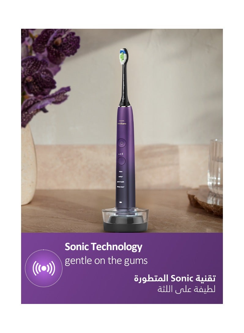 Philips Sonicare Toothbrush 9000 Series HX9911/95 Purple  - Image 3
