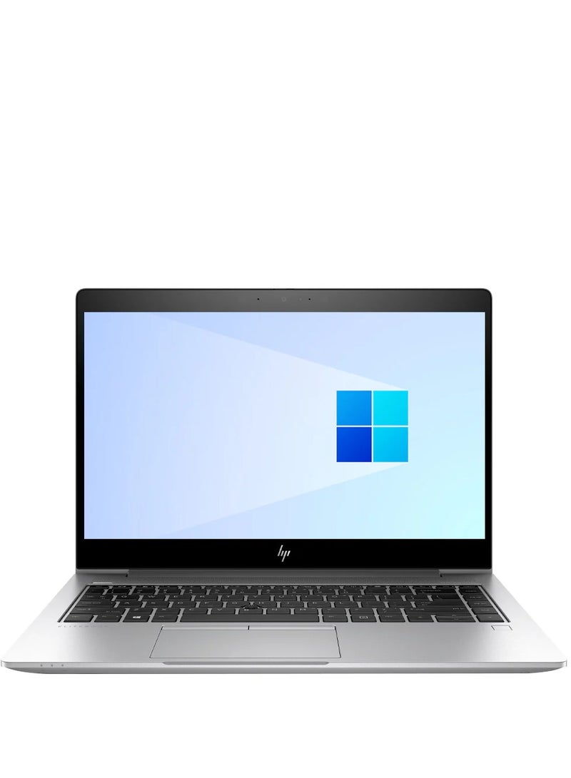 HP Renewed HP EliteBook 840 G5 Laptop (Intel Core i5-8365U - 8GB DDR4 - M.2 256GB - Intel UHD Graphics - 14.0 Inch FHD IPS - Cam) Original Used English sliver  - Image 1