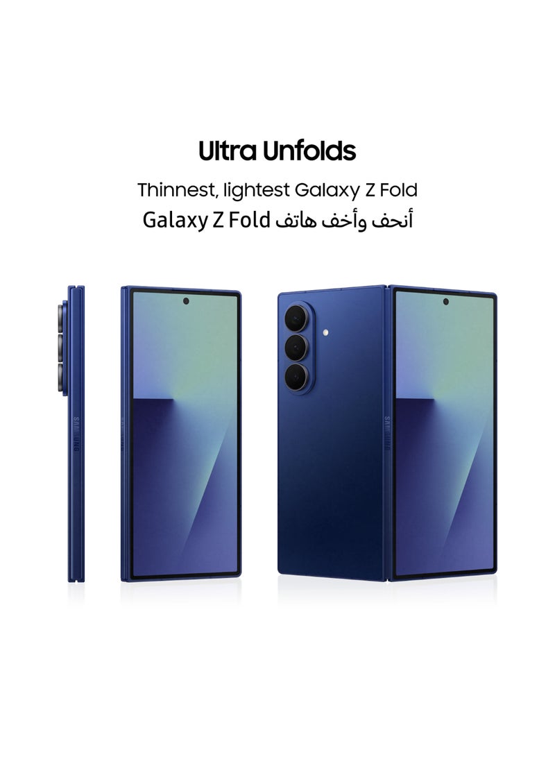 Samsung Galaxy Z Fold 7 Dual SIM Jet Black 12GB 256GB 5G - Middle East Version  - Image 3