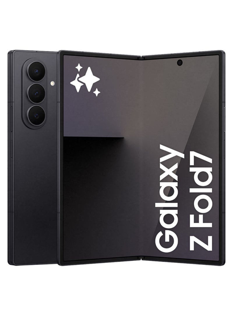 Samsung Galaxy Z Fold 7 Dual SIM Jet Black 12GB 256GB 5G - Middle East Version  - Image 1