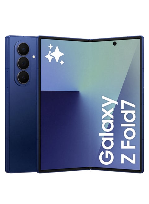 Galaxy Z Fold 7 Dual SIM Blue Shadow 12GB 512GB 5G - Middle East Version