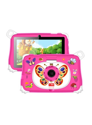 7-Inch Smart Tablet for Kids CM86 Wi-Fi Bluetooth GPS 8GB RAM 256GB ROM Edge Proof Children Education Android Tab with Built-in Foldable Stand Dual Camera Game Tab - Pink - pnsku/N70187054V/45/_/1750740667/0fba69ca-a1c0-4f54-b6f5-d0046d95100d