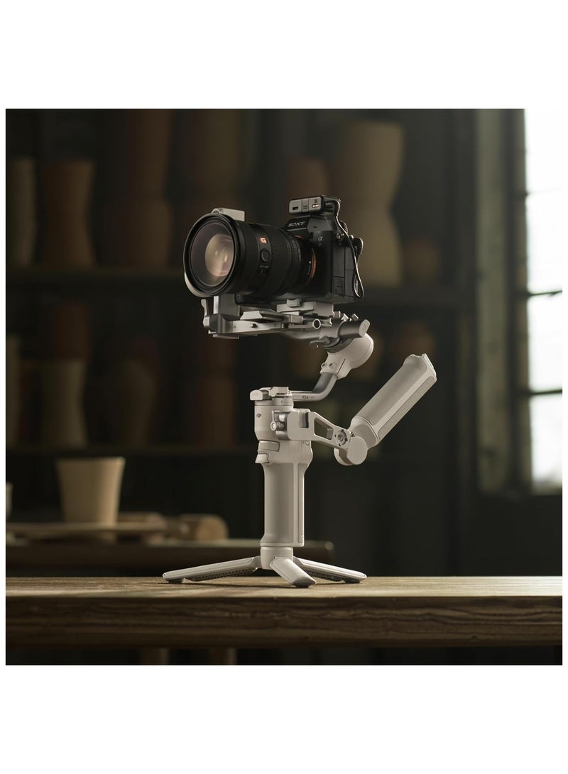 dji Gimbal Stabilizer for Camera Canon/Sony/Panasonic/Nikon/Fujifilm, Auto Axis Locks, Intelligent Tracking, 2kg/4.4lbs Payload, Camera Gimbal, Briefcase Handle - Image 3