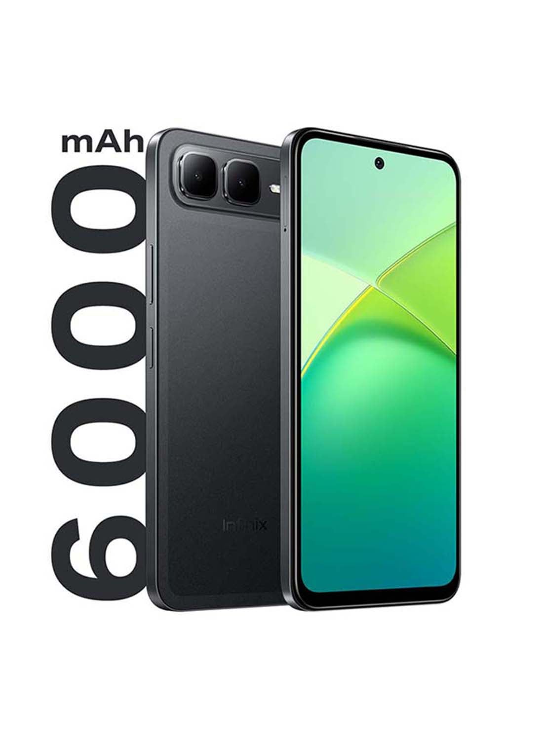 Infinix Smart 10 Plus 4GB RAM 128GB Sleek Black - KSA