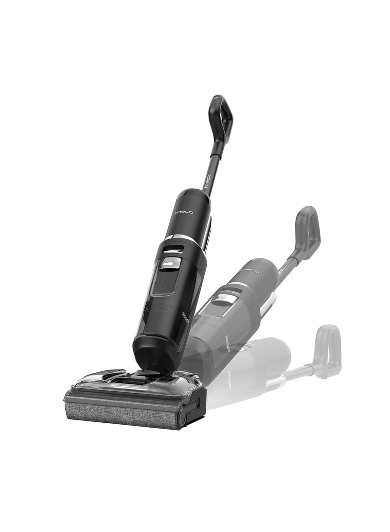 Tineco Floor ONE S7 Stretch Ultra Cordless Wet Dry Vacuum Cleaner, 180°Lay-Flat Anti-Tangle Design, 50 Minutes Runtime, 185℉ Flashdry Self-Cleaning, Dual-Sided Edge Cleaning Floor Cleaner 1 L 230 W FW061600AE Black  - Image 1