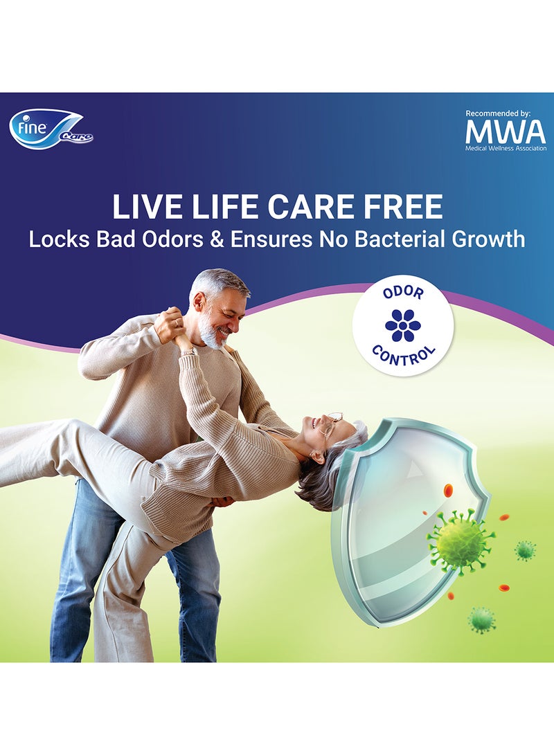 Fine Care Care Incontinence  Adult Pull Ups Unisex Pants 84 Diapers Xlarge Waist Size 130 170 Cm - Image 4