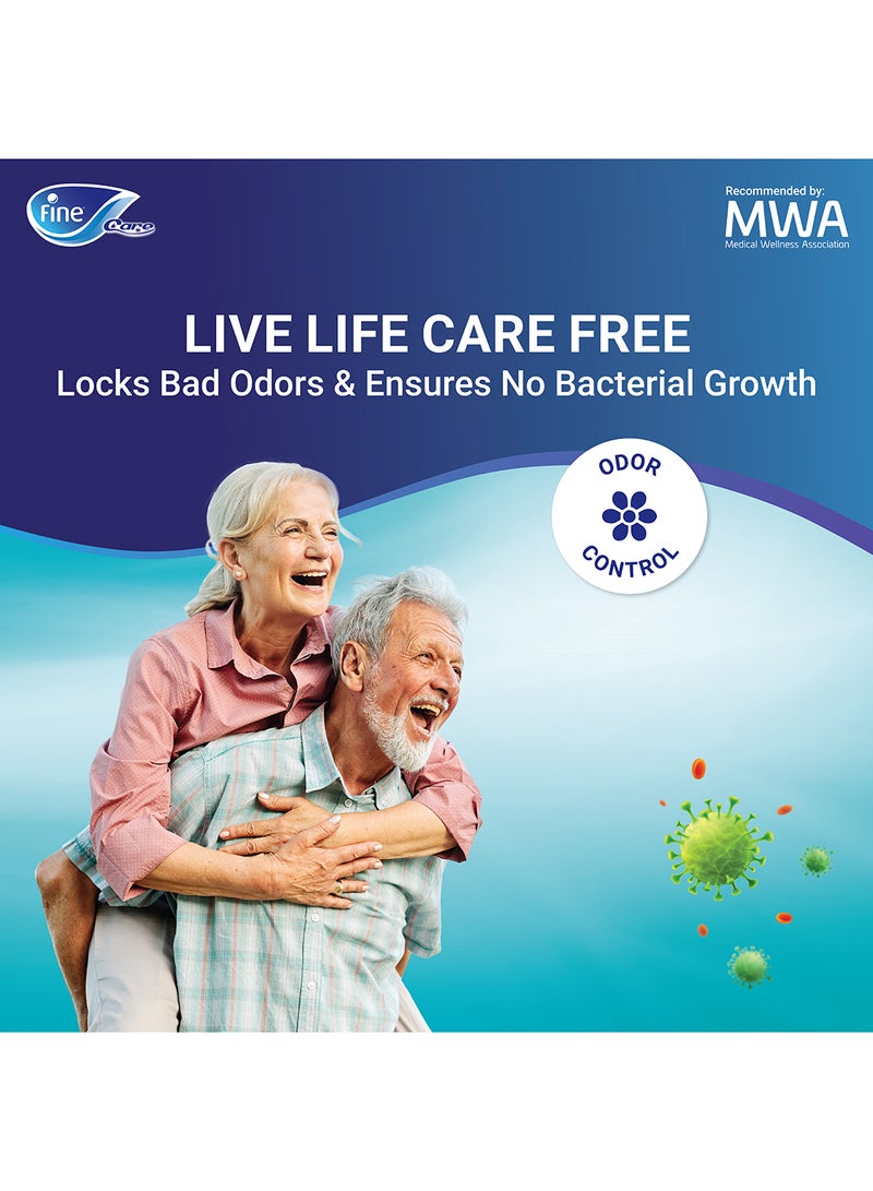 Fine Care Care Adult Incontinence Briefs Medium Size 75 110Cm 20 Diapers - Image 5