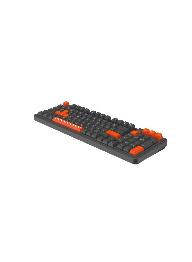 جاميرتيك Arcade Keys Wireless Mechanical Gaming Keyboard Black  - Image 2