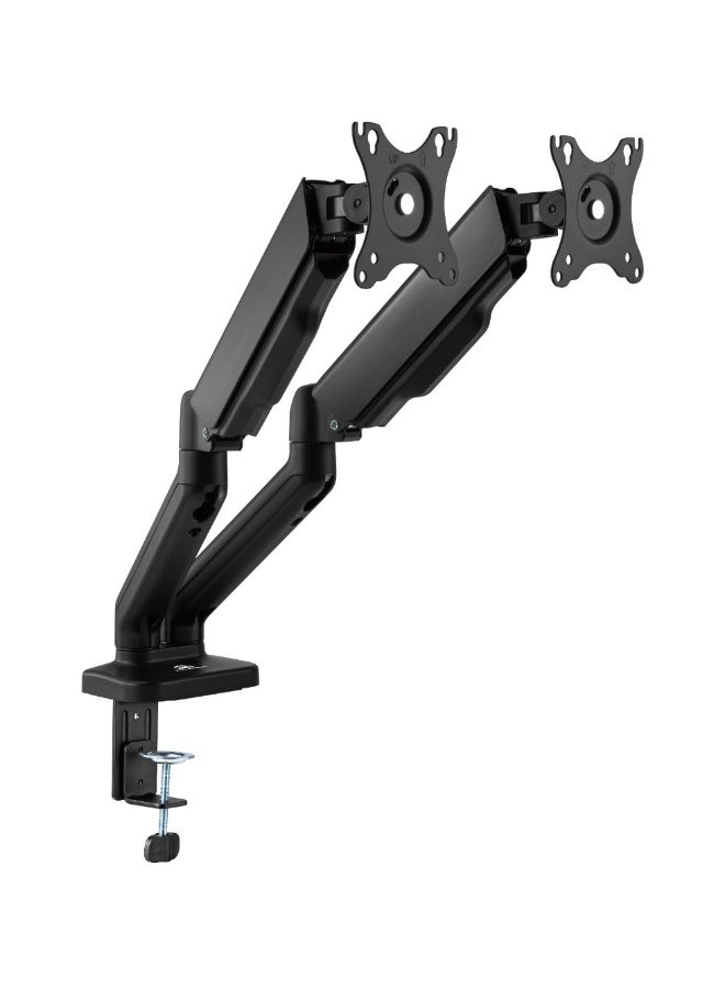 Gamertek Pivot Core Dual Monitor Arm Black - Image 2