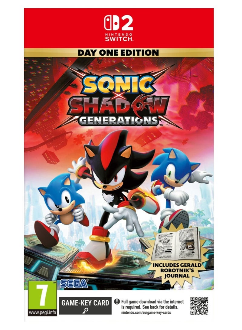 Sega Sonic Shadow Generations (Day One Edition) - Adventure - Nintendo Switch  - Image 1
