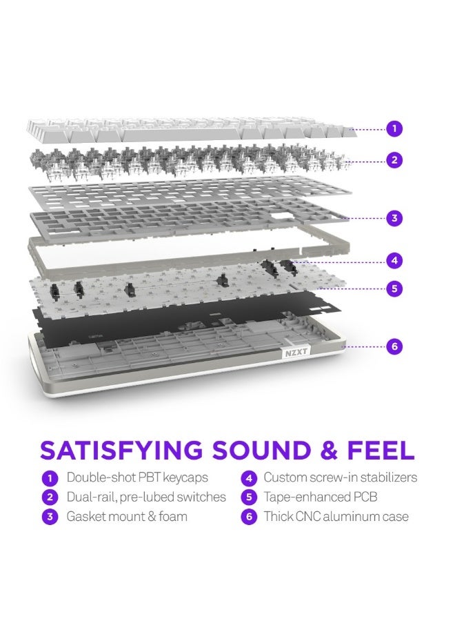 ان زد اكس تي Function Elite Keyboard White - Image 2