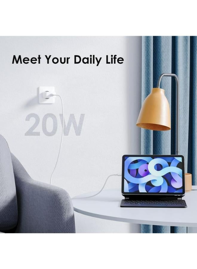 Oraimo OCW-E106S+CC54 20W Type C Plug Fast Charger Pd 3.0 Usb C Wall Adapter white - Image 3