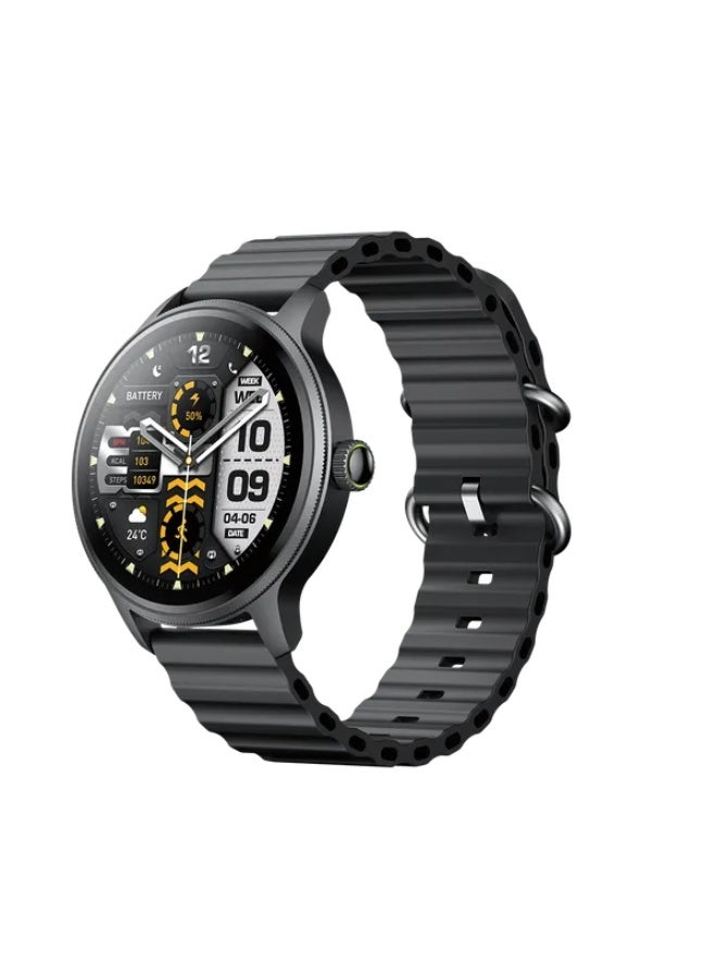 Oraimo Smartwatch 5R Pro 1.43" AMOLED 2.5D Floating Interface IP68 Black - Image 1