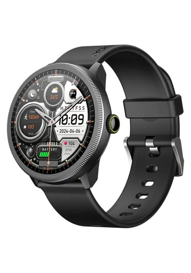 Oraimo Smartwatch 5R – 1.43" AMOLED Display, HD Bluetooth Calls, Health Tracking & IP68 Waterproof - Black - Image 1