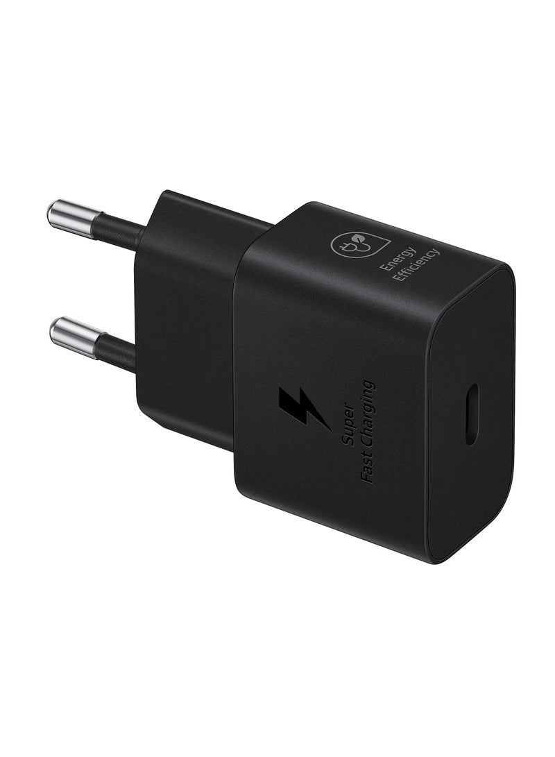 Samsung USB-C Wall Charger, 25W, EP-T2510NBEGWW - Black - Image 2
