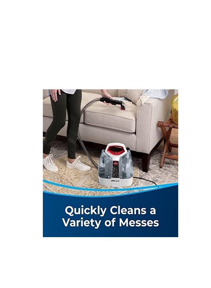 بيسيل BISSELL SpotClean Portable Spot Cleaner 1.1 L 350 W 3698E White/Red/Black  - Image 2