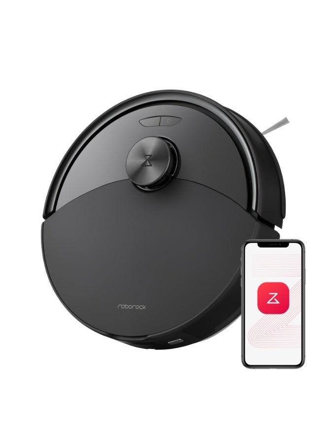 روبو روك Q10 VF (Upgraded from S8)Robot Vacuum and Mop Combo, 10,000 Pa HyperForce, Dual Anti-Tangle System, Auto Mop Lifting, JawScrapers Brush & High-Intensity Mop, Reactive Tech Obstacle Avoidance, PreciSense LiDAR 65 W Q10 VF Black - Image 1