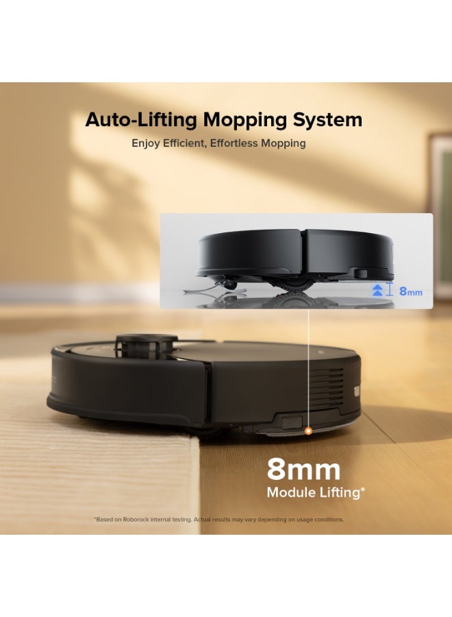 roborock Q10 VF (Upgraded from S8)Robot Vacuum and Mop Combo, 10,000 Pa HyperForce, Dual Anti-Tangle System, Auto Mop Lifting, JawScrapers Brush & High-Intensity Mop, Reactive Tech Obstacle Avoidance, PreciSense LiDAR 65 W Q10 VF Black - Image 5