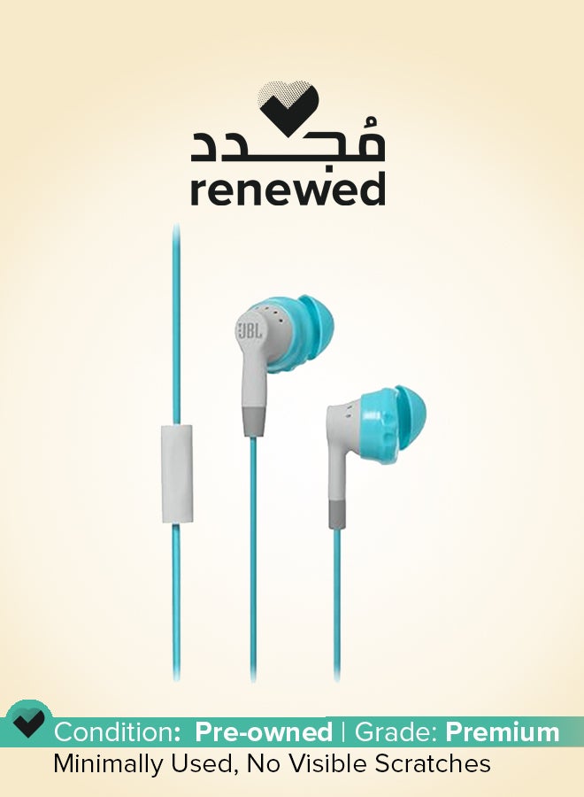 JBL Renewed - Inspire 300 by Harman Sports in-Ear Sport Headphones TEAL - Image 1