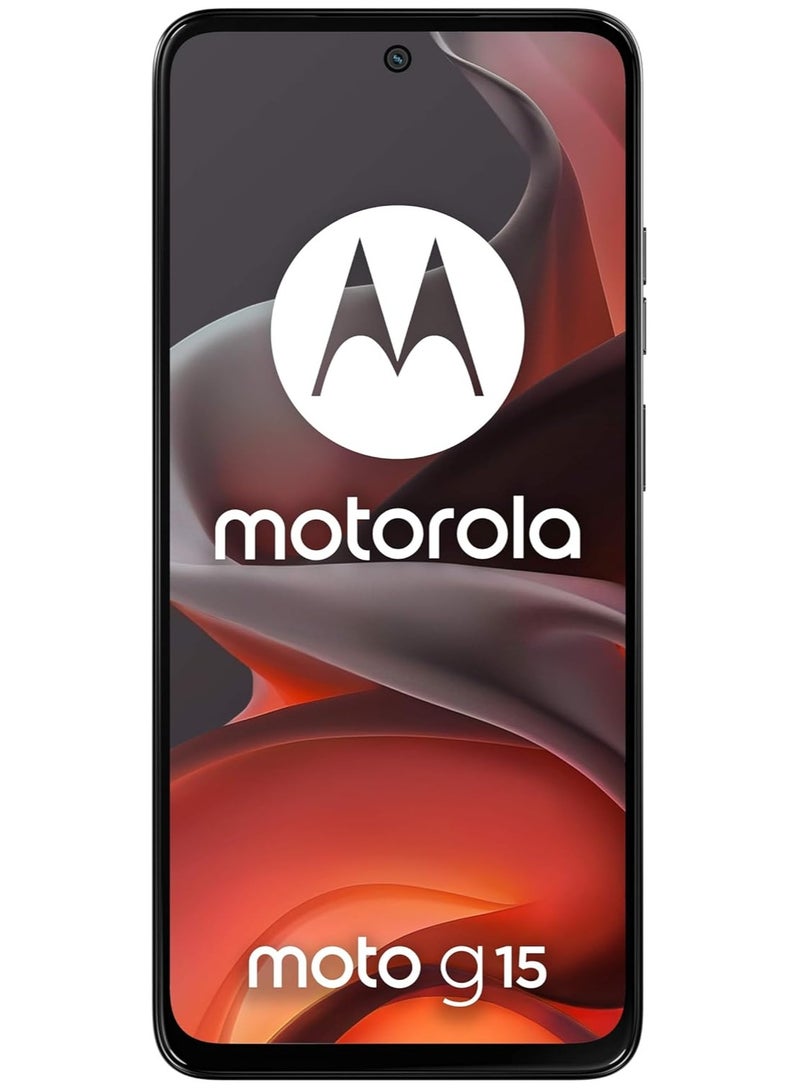 موتورولا Moto G15 4G Dual SIM 8GB RAM 128GB ROM Gravity Grey - International Version - Image 2