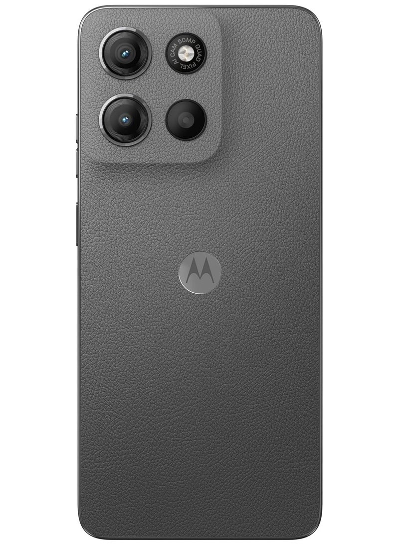 موتورولا Moto G15 4G Dual SIM 8GB RAM 128GB ROM Gravity Grey - International Version - Image 3