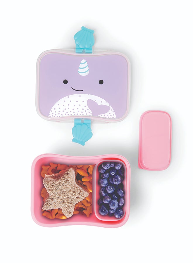 سكيب هوب Zoo Lunch Kit - Narwhal - Leakproof Bento-Style Lunch Box  - Image 2