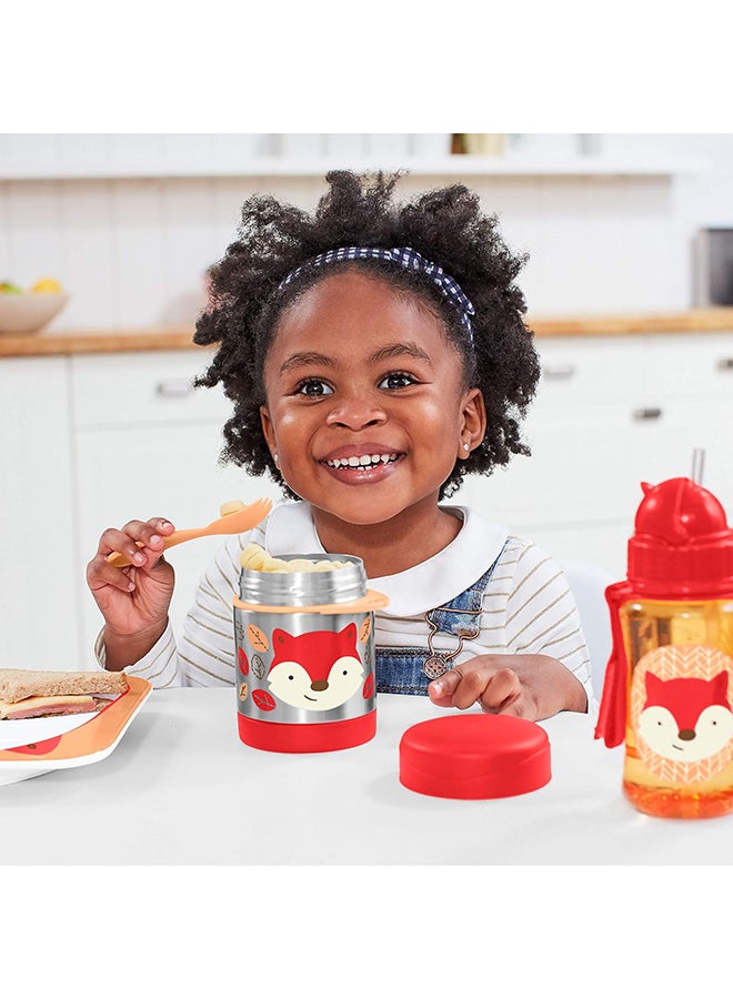 سكيب هوب Zoo Food Jar - Bee - Insulated Stainless Steel Kids Food Container  - Image 4