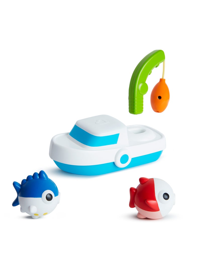 Munchkin Deep Sea Fishin Bath Boat (24 Months+)  - Image 1