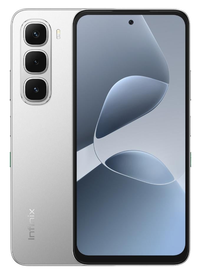Infinix Hot 60i 256GB 8+8GB RAM Titanium Silver - KSA Version - Image 1
