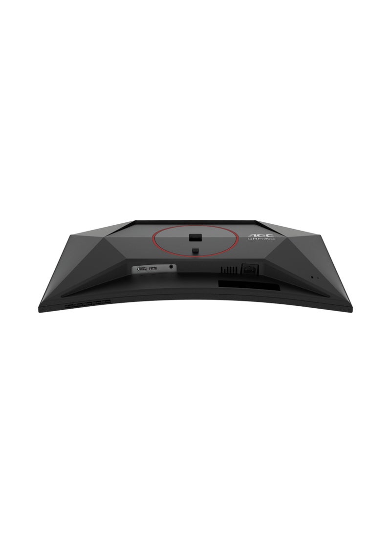 C27G4Z 27" FHD 280Hz Curved Gaming Monitor, 280Hz, 0.3ms, FreeSync/G-Sync, VA Panel, 1500R, 121% sRGB, HDMI/DP, Height Adjustable, VESA Mount, Black & Red | C27G4Z black