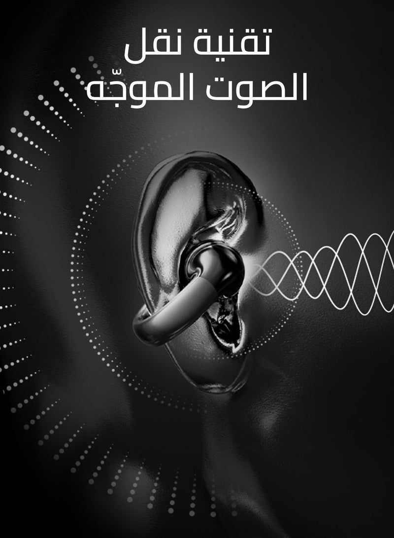 إيتيل سماعات أذن مفتوحة، سماعات لاسلكية، بودز فيت 5، سماعات بلوتوث 5.4، مقاومة للماء IP54، عمر بطارية طويل، متوافقة مع iOS وأندرويد - - Image 5