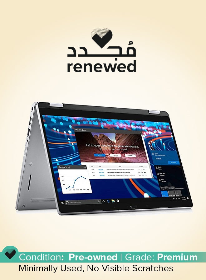 DELL Renewed - Latitude 5320 Laptop With 13-Inch Full HD Display, Core i5 Processor/11th Gen/Quad Core/16GB RAM/512GB SSD/Intel UHD Graphics/Windows 10 Pro English Silver  - Image 1