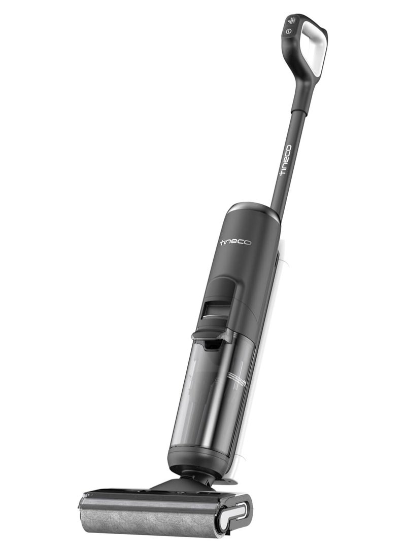 Tineco Floor One S6 FlashDry Cordless Wet Dry Vacuum Floor Cleaner Washer Mop All-in-One for Hard Floors, LED Display, Long Runtime, Dual-Sided Edge Cleaning, Self-Cleaning 0.8 L 220 W FW361000AE Black/White - Image 1